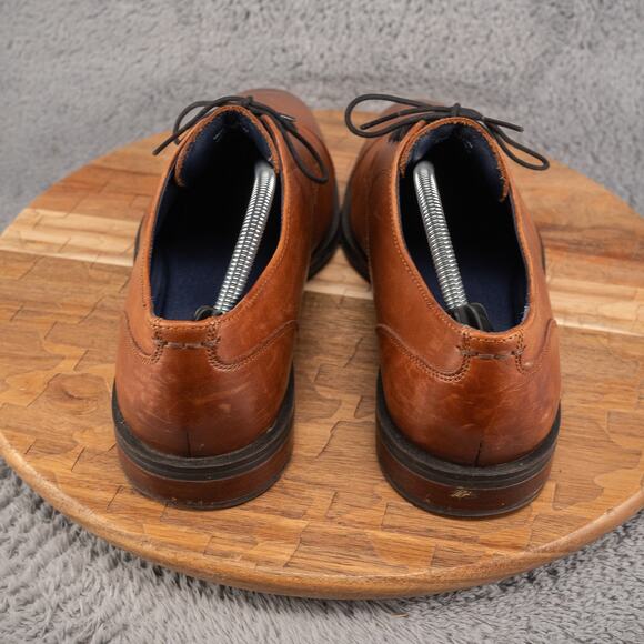 Cole Haan Grand Os Lace Up Oxford Size 11.5 M Brown Leather C27033 - Picture 4 of 7